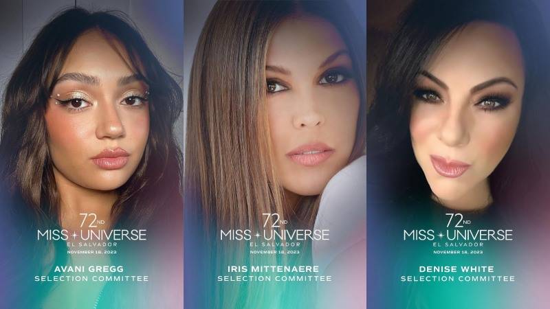 Panel de jurado de Miss Universo 2023