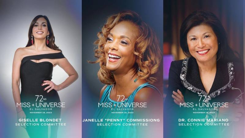 Panel de jurado de Miss Universo 2023