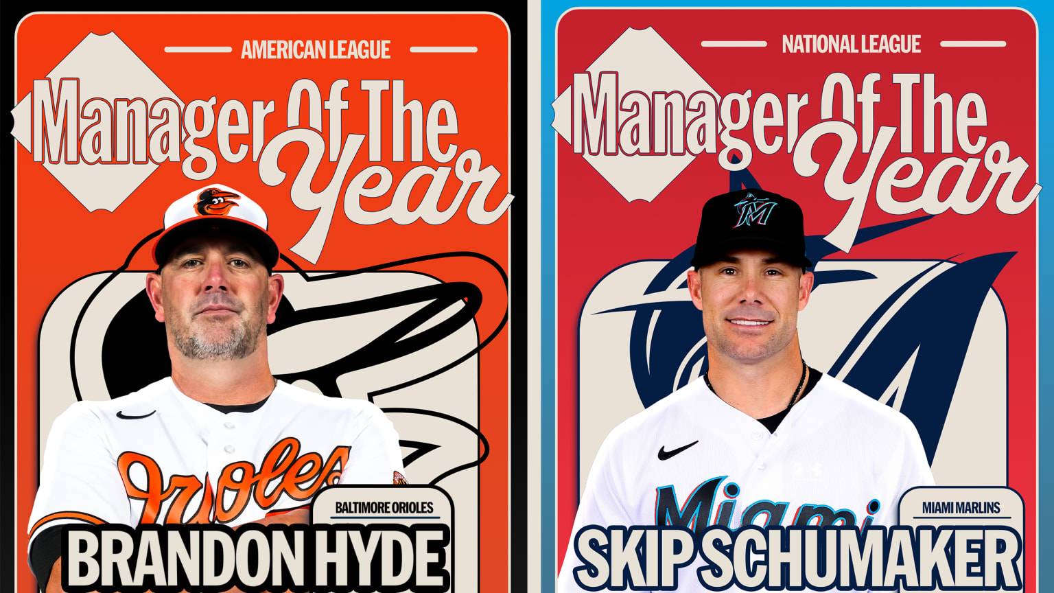 Schumaker y Hyde son los Managers del Año del 2023