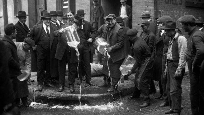 90 años de la abolición de la Ley Seca de los Estados Unidos