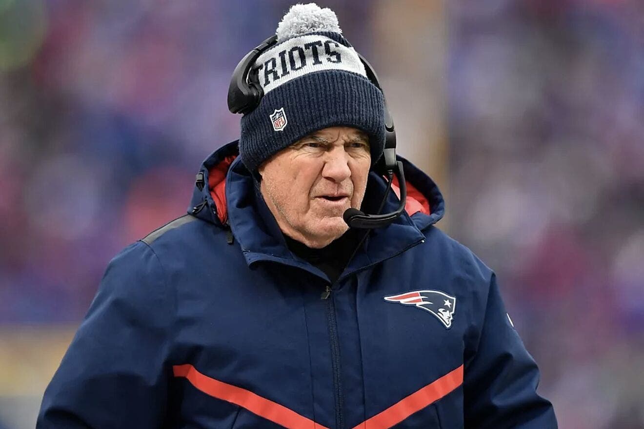 Bill Belichick, de los Patriots, se enfoca en los Jets, no en su seguridad laboral