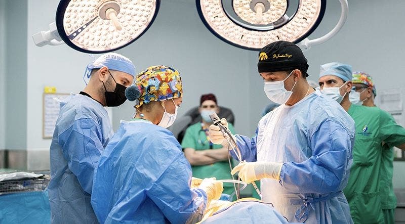 En el Homs hacen cirugía lobectomía robótica