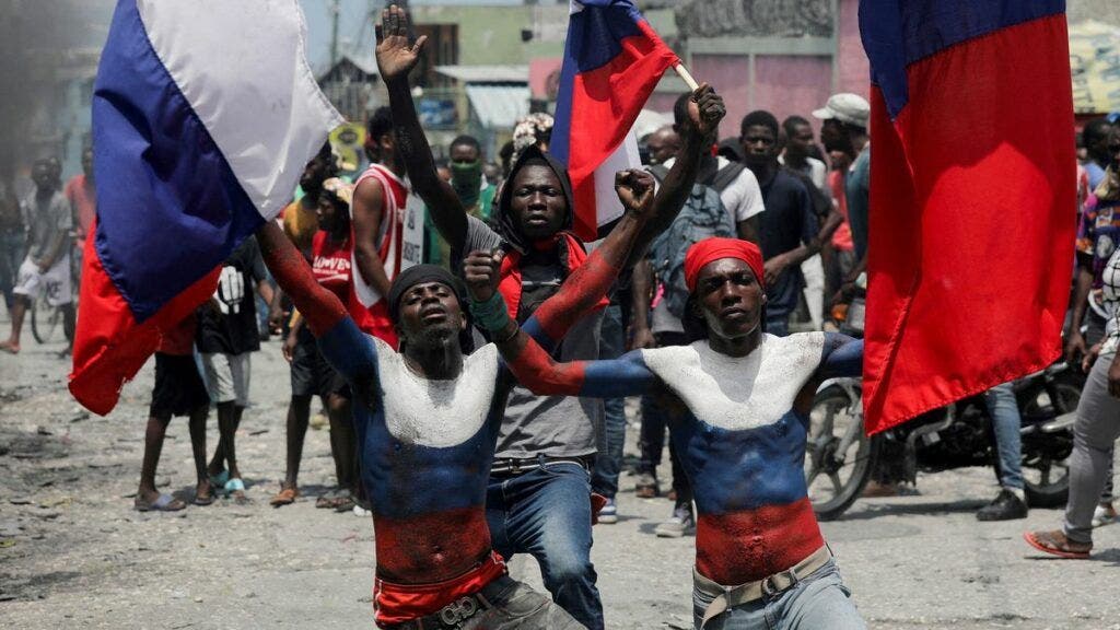 HAITI MANIFESTANTES