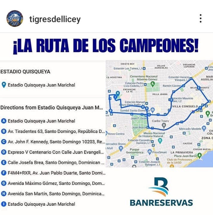 Licey celebrar bicampeonato con una gran caravana