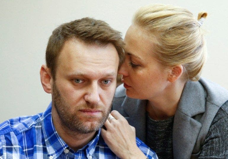 La viuda del opositor Alexéi Navalni acusa a Putin de haber matado a su marido
