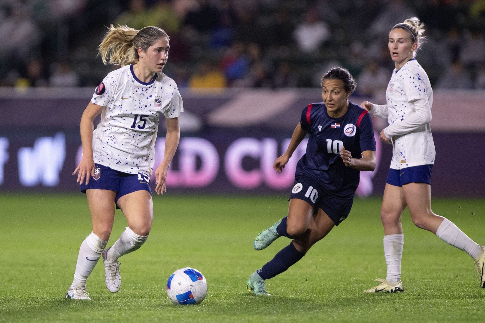 RD cayó ante USA en el debut por Copa Oro Femenina 2024