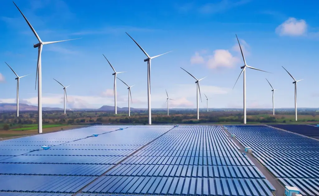 energia renovable apertura paneles sostenible panel solar eolica molinos medioambiente