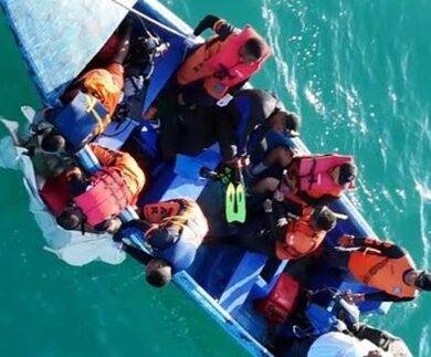 Cuerpos tres desaparecidos recuperados en alta mar