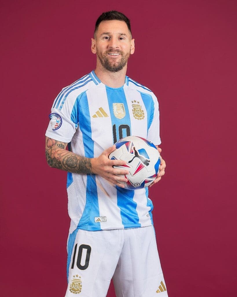 Leo Messi en Copa América 2024. 