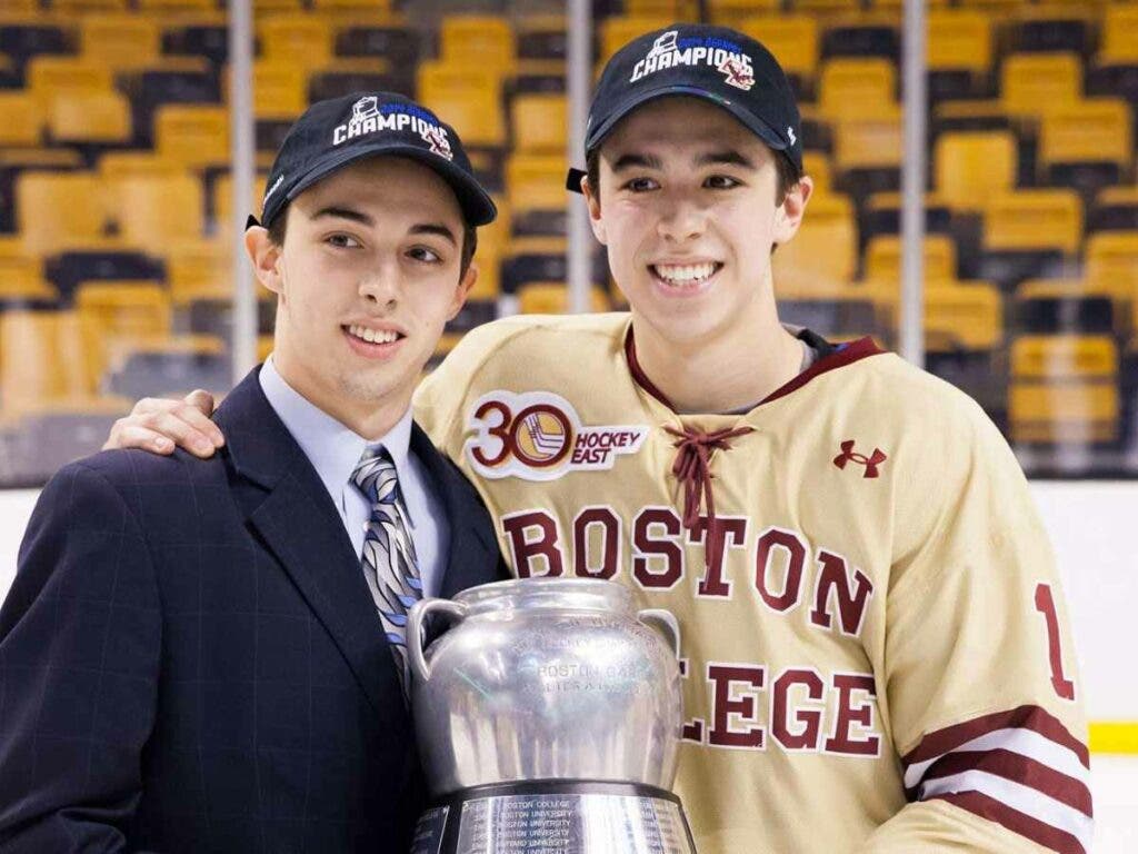 Johnny Gaudreau and Matthew Gaudreau