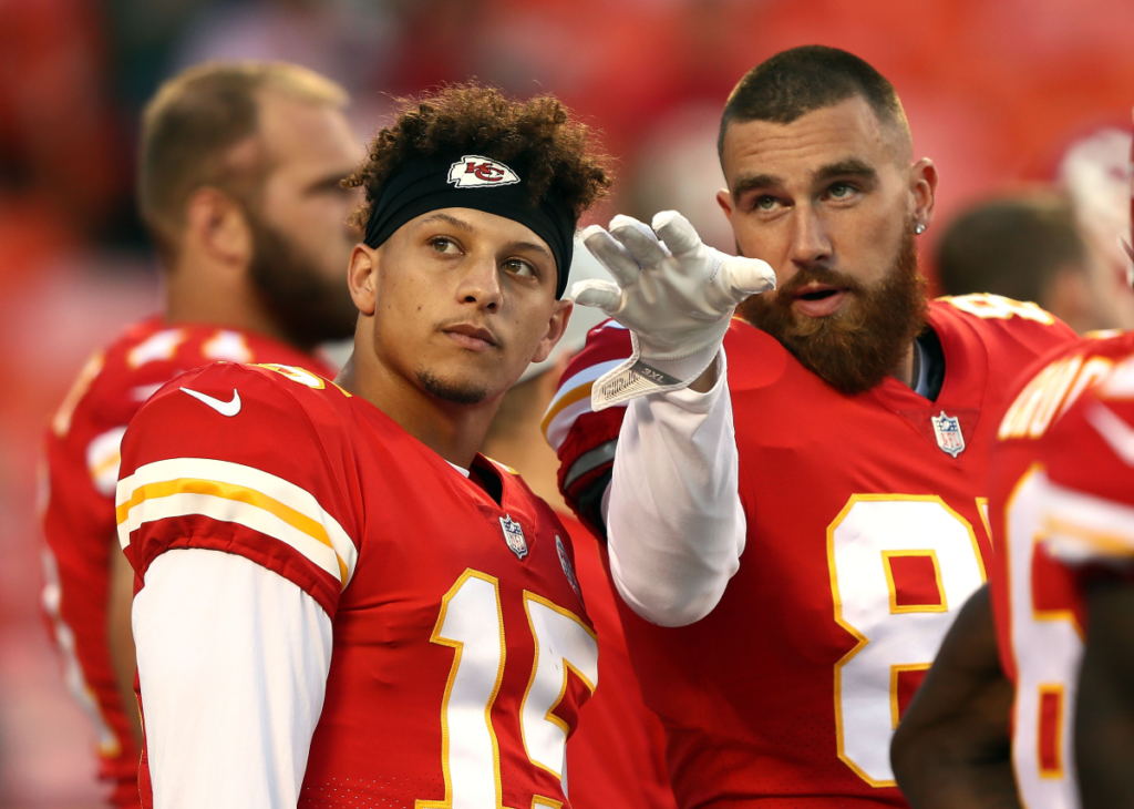 Patrick Mahomes Travis Kelce