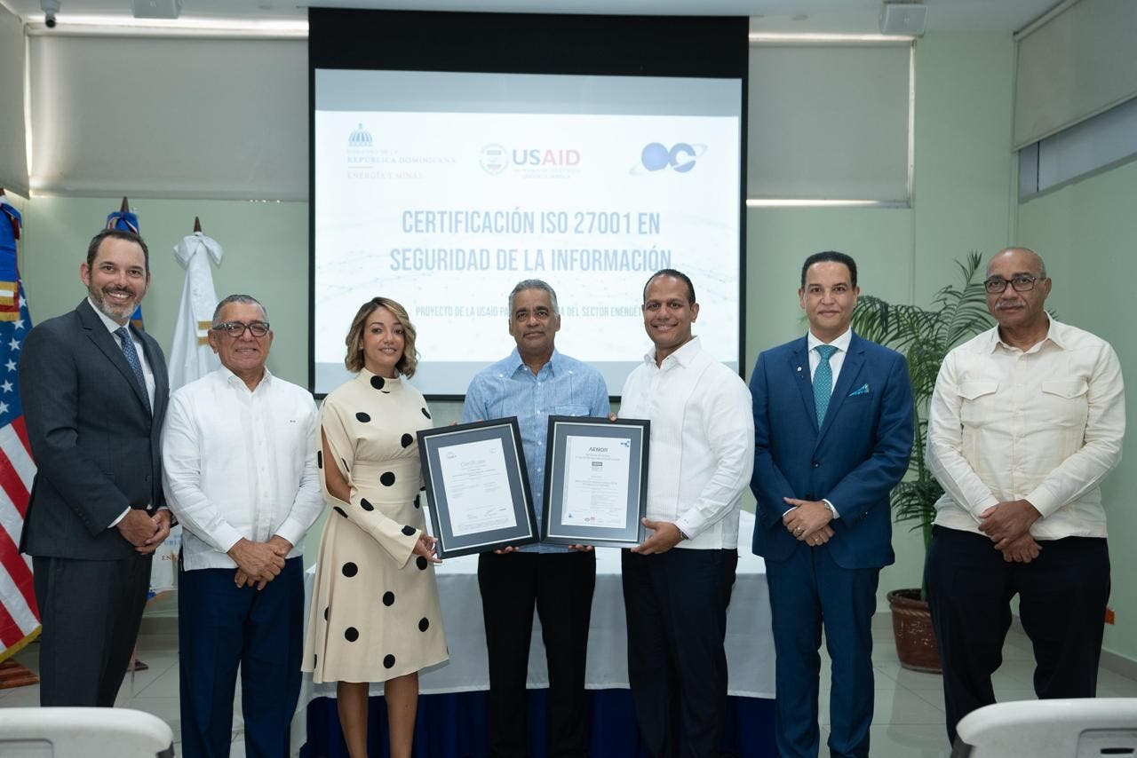 Certificación ISO 27001 para el sector eléctrico de la República Dominicana