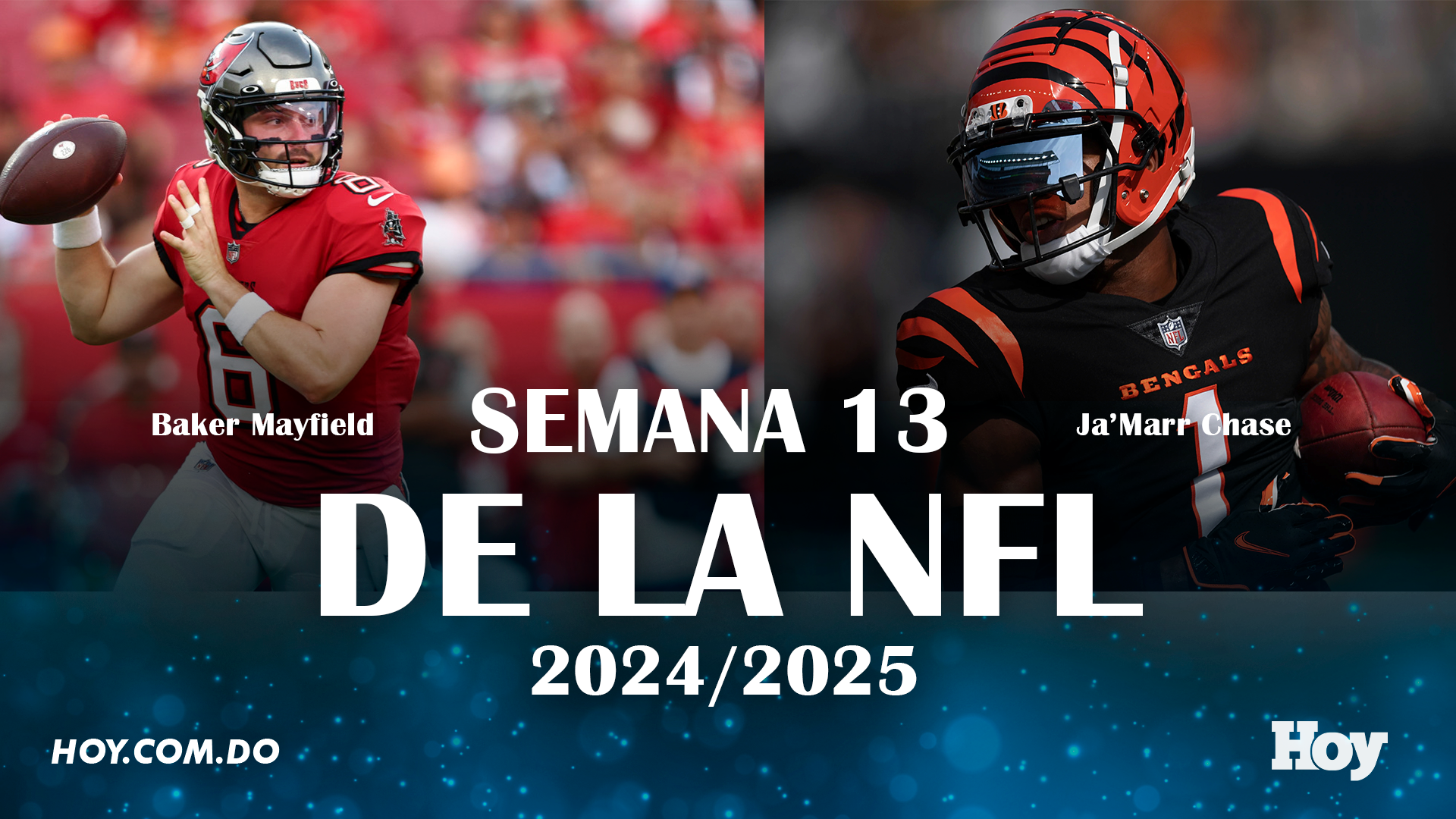 Semana 13 de la NFL 2024-2025: ¿Quiénes son los favoritos para cada partido?