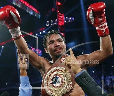 Pacquiao, al Salón de la Fama del Boxeo tras ganar títulos