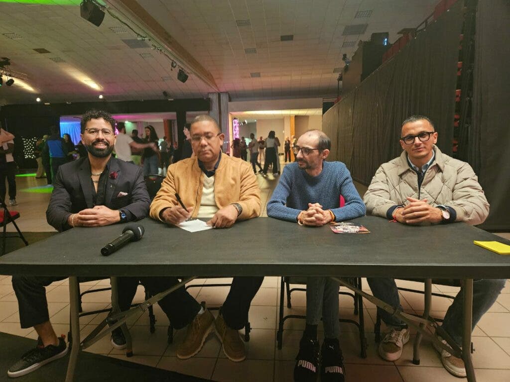 Rudy Lopez Victor Minaya junto a Joel Pires Strecht y Sammy. 2