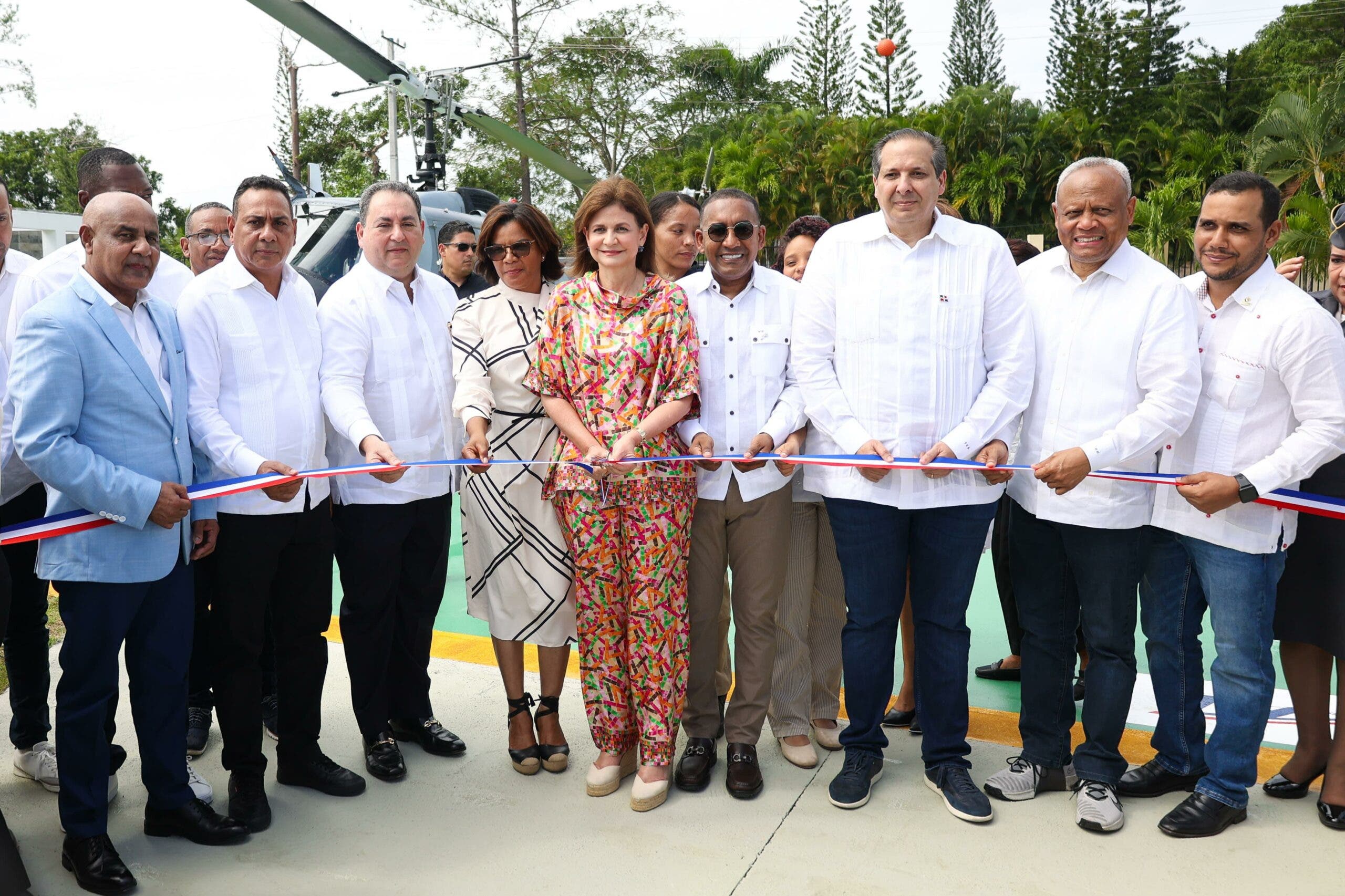 Ponen en operación helipuerto de emergencias en Monte Plata